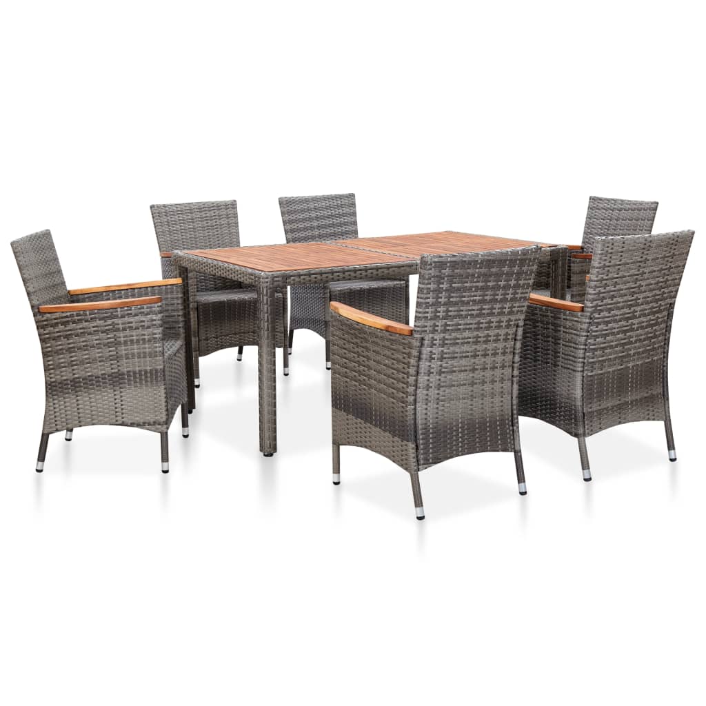 7er VidaXL Garten Outdoor Set