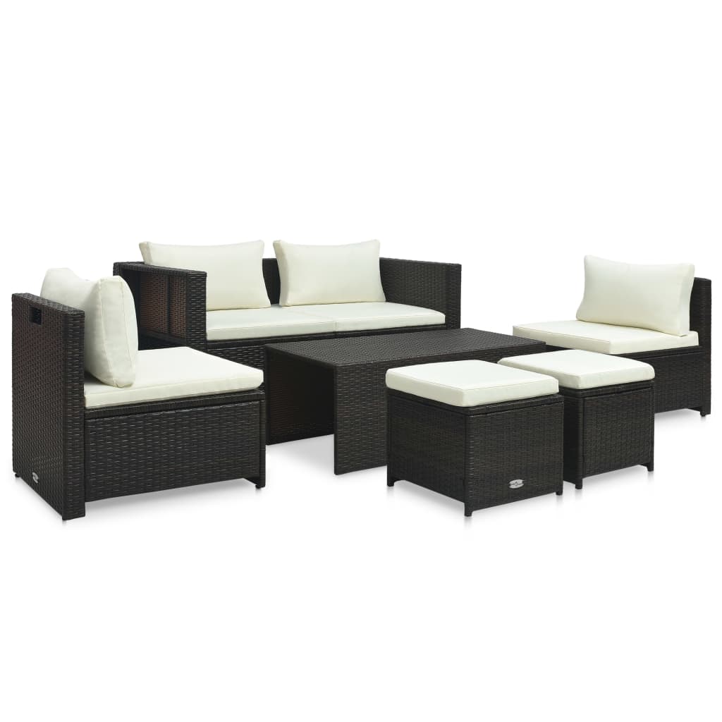 6er Garten Outdoor Set